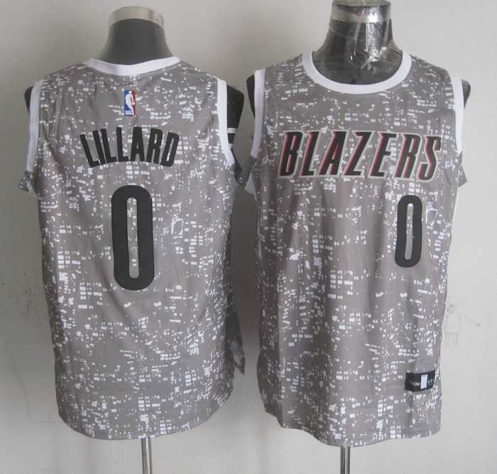 Portland TrailBlazers #0 Damian Lillard Gray City Luminous Stitched Jersey,We sell and wholesale Portland TrailBlazers #0 Damian Lillard Gray City Luminous Stitched Jersey on line form chian!